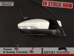 VOLKSWAGEN JETTA 1B RIGHT EXTERIOR MIRROR - WHITE LC9A 6-WIRE 11-17
