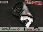 MINI COOPER R56 07-13 LEFT EXTERIOR WING MIRROR - BLACK 3-PIN - NO GLASS