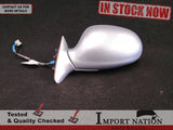 TOYOTA SOARER LEFT EXTERIOR WING MIRROR - 8-PIN 5-WIRE SILVER 1A0 91-00