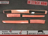 TOYOTA SOARER WOOD WOODGRAIN DASHBOARD AND DOOR INTERIOR TRIM SET 91-00