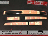 TOYOTA SOARER WOOD WOODGRAIN DASHBOARD AND DOOR INTERIOR TRIM SET 91-00