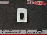 TOYOTA SOARER REAR RIGHT SEATBELT BUCKLE SURROUND TRIM - SPRUCE GREEN 91-00
