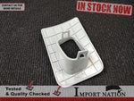 TOYOTA SOARER REAR RIGHT SEATBELT BUCKLE SURROUND TRIM - SPRUCE GREEN 91-00
