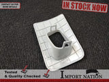 TOYOTA SOARER REAR RIGHT SEATBELT BUCKLE SURROUND TRIM - SPRUCE GREEN 91-00