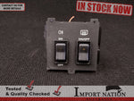 JEEP CHEROKEE XJ 94-01 94-96 REAR FOG LIGHT DEMISTER SWITCH BANK