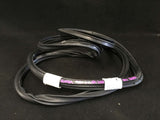 TOYOTA SOARER 1991-99 DOOR RUBBER WEATHER SEAL - RIGHT SIDE - ON BODY - DRIVERS