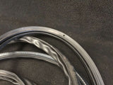 TOYOTA SOARER 1991-99 DOOR RUBBER WEATHER SEAL - RIGHT SIDE - ON BODY - DRIVERS