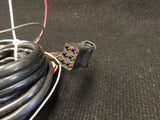 USED AEM AIR FUEL RATIO GAUGE 35-8460 WITH PARTIAL WIRING HARNESS