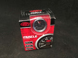 USED SAAS MUSCLE SERIES BOOST GAUGE 2INCH 52MM BLACK