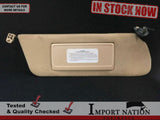 JEEP CHEROKEE XJ 94-96 RIGHT INTERIOR SUN VISOR - TAN BROWN