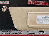 JEEP CHEROKEE XJ 94-96 RIGHT INTERIOR SUN VISOR - TAN BROWN