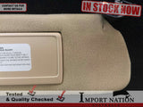 JEEP CHEROKEE XJ 94-96 RIGHT INTERIOR SUN VISOR - TAN BROWN