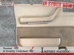 JEEP CHEROKEE XJ 94-96 FRONT LEFT INTERIOR DOOR CARD PANEL TRIM - TAN BROWN