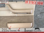 JEEP CHEROKEE XJ 94-96 FRONT RIGHT INTERIOR DOOR CARD PANEL TRIM - TAN BROWN