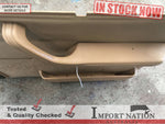 JEEP CHEROKEE XJ 94-96 FRONT RIGHT INTERIOR DOOR CARD PANEL TRIM - TAN BROWN