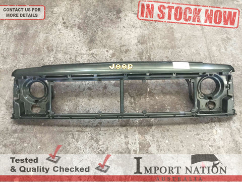 JEEP CHEROKEE XJ 94-96 FRONT HEADLIGHT SUPPORT EXTERIOR PANEL GREEN PJN 55034050