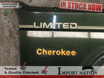 JEEP CHEROKEE XJ 94-96 RIGHT FENDER GUARD PANEL - GREEN PJN