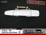 NISSAN SKYLINE R34 SEDAN REAR LEFT EXTERIOR DOOR HANDLE - WHITE