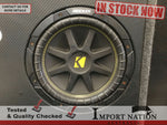 KICKER 10TC104 10 INCH 4-OHM SUBWOOFER AND ENCLOSURE