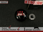 VMS FING FAST ROUND SHIFT GEAR SHIFTER KNOB 6-SPEED SKF12256BKRD