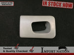 TOYOTA SOARER 91-99 REAR LEFT SEATBELT BUCKLE TRIM - SPRUCE GREEN