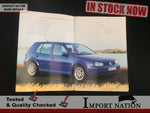 VOLKSWAGEN GOLF MK4 98-04 'THE GOLF' PROMOTIONAL BROCHURE BOOKLETS