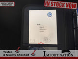 VOLKSWAGEN GOLF MK4 98-04 OWNER'S MANUAL BOOKLETS AND WALLET