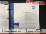 VOLKSWAGEN GOLF MK4 98-04 OWNER'S MANUAL BOOKLETS AND WALLET