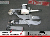 TOYOTA ARISTO JZS147 FRONT LEFT SEATBELT - GREY