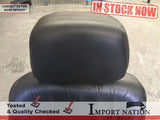 JEEP CHEROKEE XJ 94-96 FRONT RIGHT SEAT - GREY LEATHER - NO RAILS