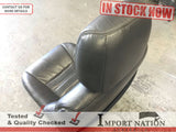 JEEP CHEROKEE XJ 94-96 FRONT RIGHT SEAT - GREY LEATHER - NO RAILS