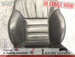 JEEP CHEROKEE XJ 94-96 FRONT RIGHT SEAT - GREY LEATHER - NO RAILS