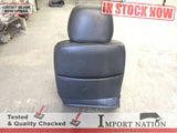 JEEP CHEROKEE XJ 94-96 FRONT RIGHT SEAT - GREY LEATHER - NO RAILS