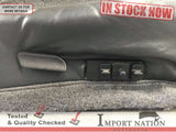 JEEP CHEROKEE XJ 94-96 FRONT RIGHT SEAT - GREY LEATHER - NO RAILS