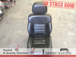 JEEP CHEROKEE XJ 94-96 FRONT LEFT SEAT - GREY LEATHER - NO RAILS