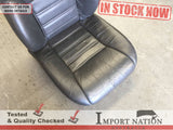 JEEP CHEROKEE XJ 94-96 FRONT LEFT SEAT - GREY LEATHER - NO RAILS