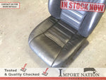 JEEP CHEROKEE XJ 94-96 FRONT LEFT SEAT - GREY LEATHER - NO RAILS