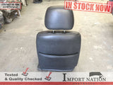 JEEP CHEROKEE XJ 94-96 FRONT LEFT SEAT - GREY LEATHER - NO RAILS