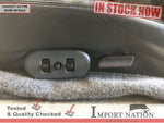 JEEP CHEROKEE XJ 94-96 FRONT LEFT SEAT - GREY LEATHER - NO RAILS