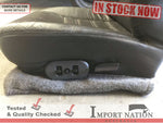 JEEP CHEROKEE XJ 94-96 FRONT LEFT SEAT - GREY LEATHER - NO RAILS