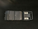 JEEP CHEROKEE XJ 94-96 ROOF LIGHT FASCIA TRIM AND GLASSES OVERHEAD COMPARTMENT