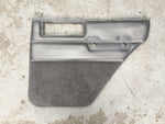 JEEP CHEROKEE XJ 94-96 REAR RIGHT INTERIOR DOOR CARD TRIM PANEL - GREY