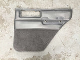 JEEP CHEROKEE XJ 94-96 REAR RIGHT INTERIOR DOOR CARD TRIM PANEL - GREY