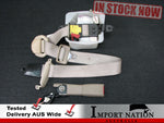 TOYOTA ARISTO JZS147 FRONT LEFT SEATBELT - TAN BROWN