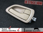 TOYOTA ARISTO JZS147 RIGHT INTERIOR DOOR HANDLE - FRONT OR REAR - TAN 91-96