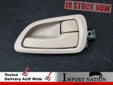 TOYOTA ARISTO JZS147 RIGHT INTERIOR DOOR HANDLE - FRONT OR REAR - TAN 91-96