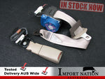 TOYOTA ARISTO JZS147 REAR LEFT SEATBELT - TAN BROWN 91-96