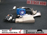 TOYOTA ARISTO JZS147 REAR LEFT SEATBELT - TAN BROWN 91-96