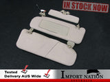 TOYOTA ARISTO JZS147 INTERIOR SUN VISORS - TAN BROWN 91-96