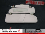 TOYOTA ARISTO JZS147 INTERIOR SUN VISORS - TAN BROWN 91-96